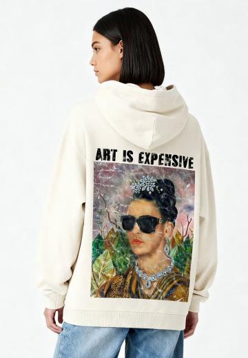 Пуловер с капюшоном