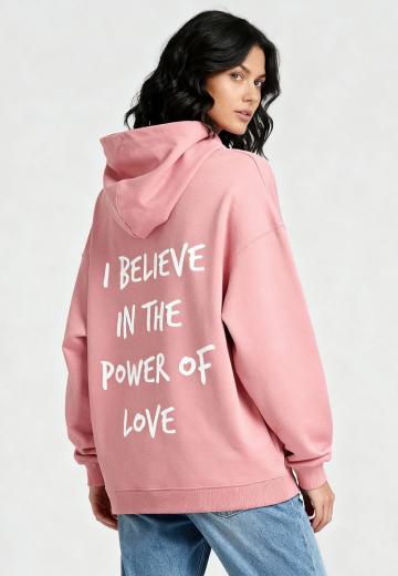 Пуловер с капюшоном