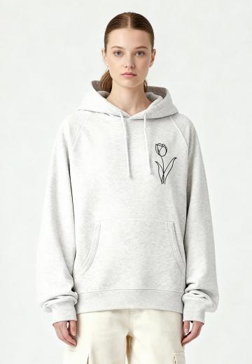 Пуловер с капюшоном