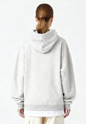 Пуловер с капюшоном