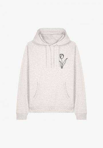 Пуловер с капюшоном