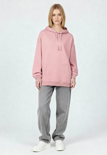 Пуловер с капюшоном