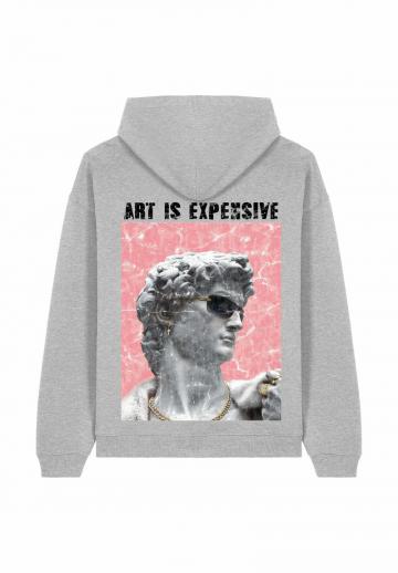 Пуловер с капюшоном