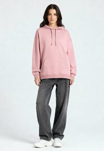 Пуловер с капюшоном