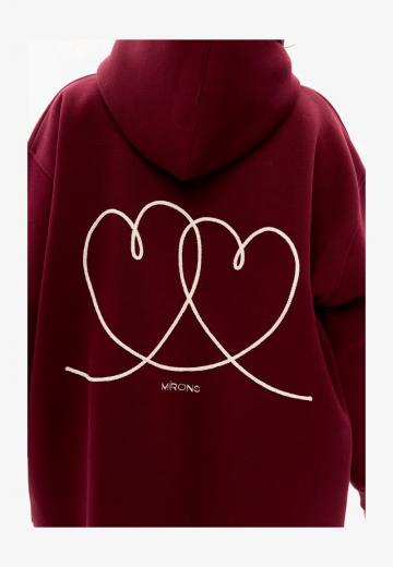 Пуловер с капюшоном