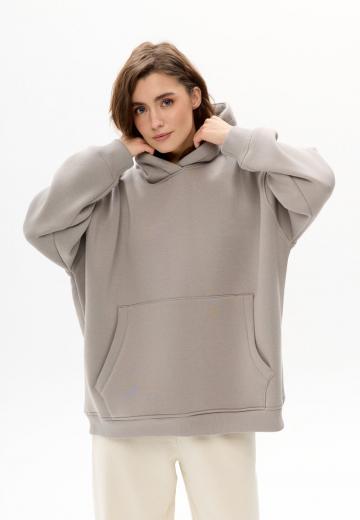 Пуловер с капюшоном