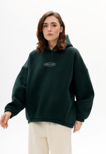 Пуловер с капюшоном