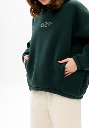 Пуловер с капюшоном