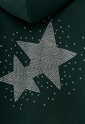 Пуловер с капюшоном