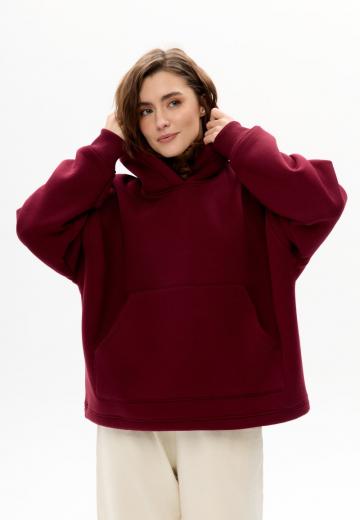 Пуловер с капюшоном