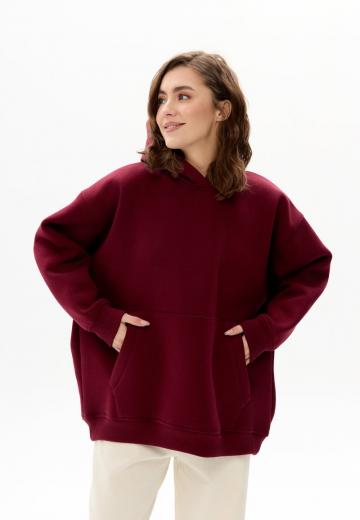 Пуловер с капюшоном