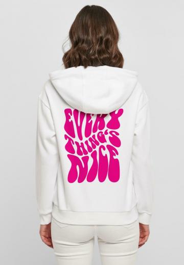 Пуловер с капюшоном