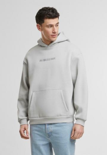 Пуловер с капюшоном