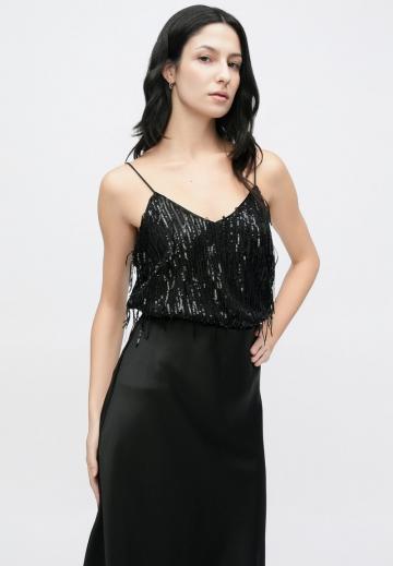 Топ на бретельках