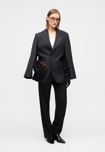 Длинный блейзер