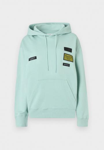 Пуловер с капюшоном