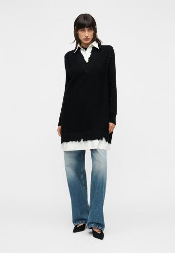 Вязаное платье