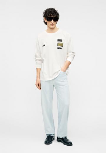 Прямые джинсы