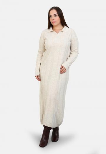 Вязаное платье