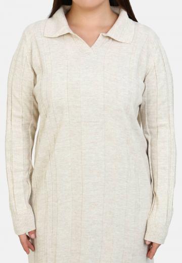 Вязаное платье