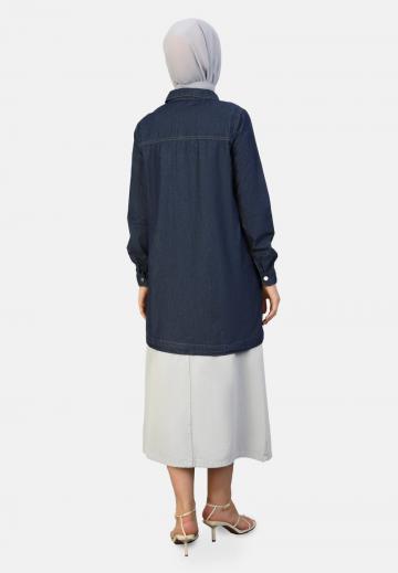 Джинсовая блузка