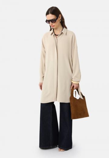 Длинная блузка