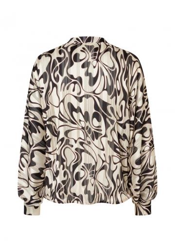 Атласная блузка