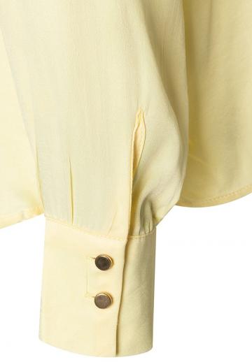 Атласная блузка