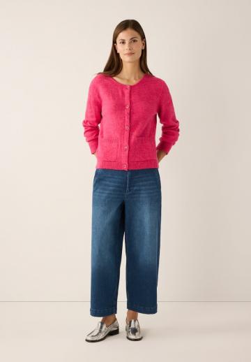 Вязаный жилет