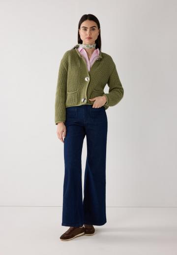 Вязаная кофта