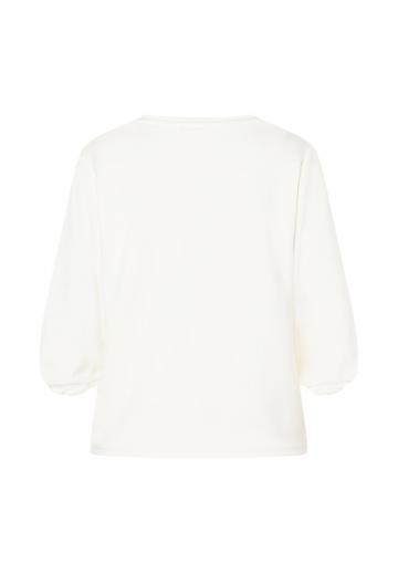 Пуловер с вырезом V