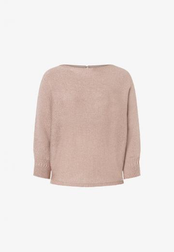 Пуловер с рукавом три четверти