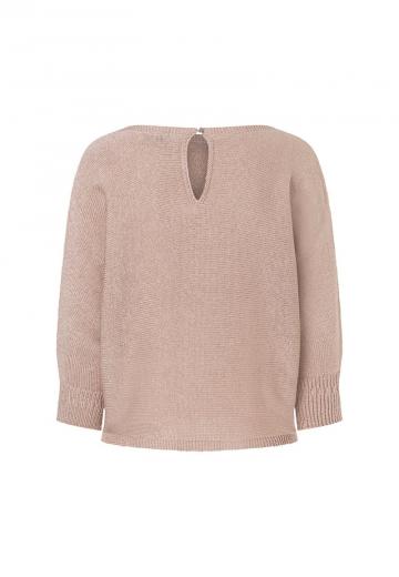 Пуловер с рукавом три четверти