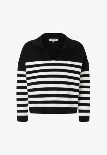 Пуловер с рукавом три четверти