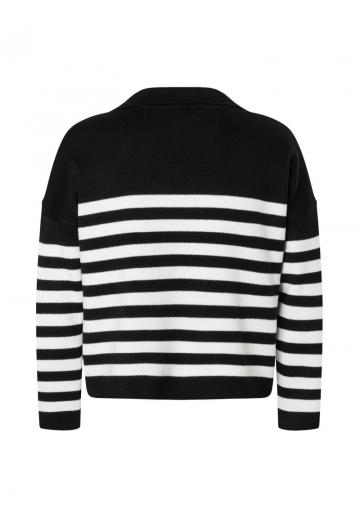 Пуловер с рукавом три четверти