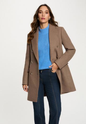 Шерстяное пальто