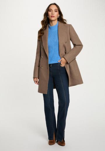 Шерстяное пальто