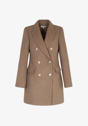 Шерстяное пальто