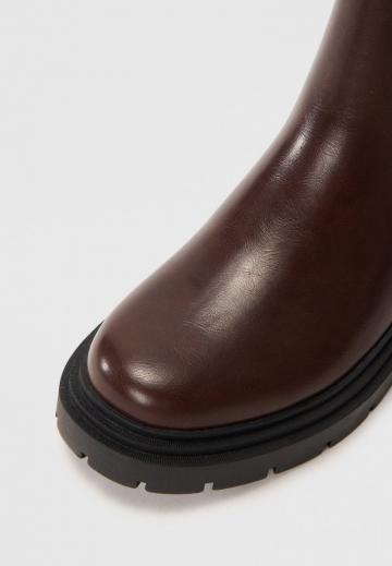 Сапожки на танкетке