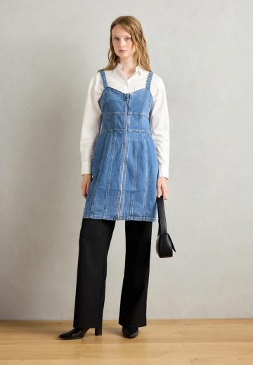 Джинсовое платье