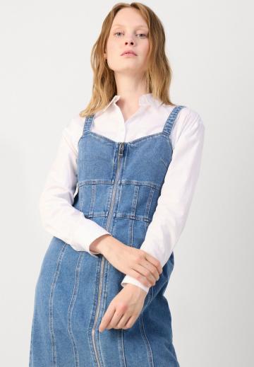 Джинсовое платье