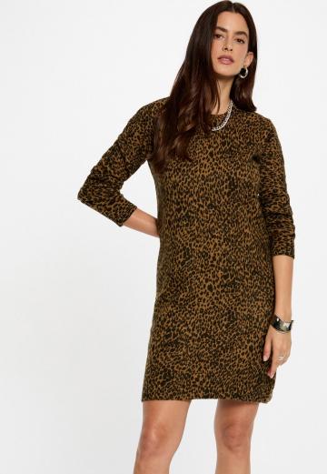 Вязаное платье