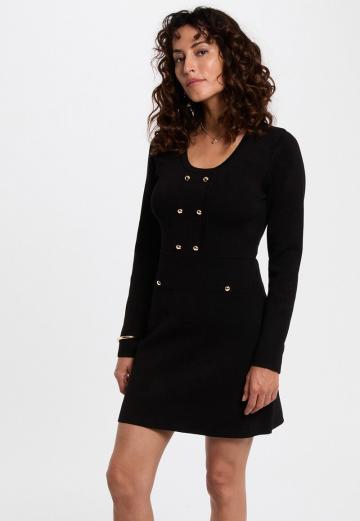 Вязаное платье