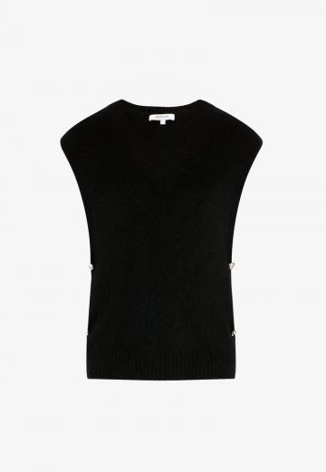 Пуловер с коротким рукавом