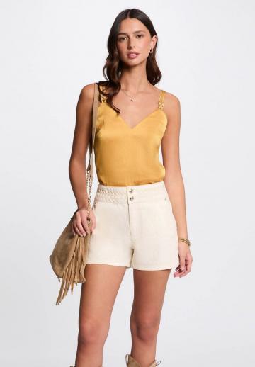 Топ на бретельках