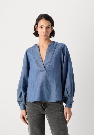 Джинсовая блузка
