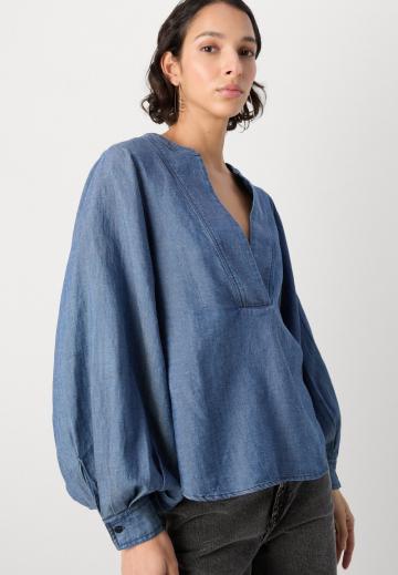 Джинсовая блузка