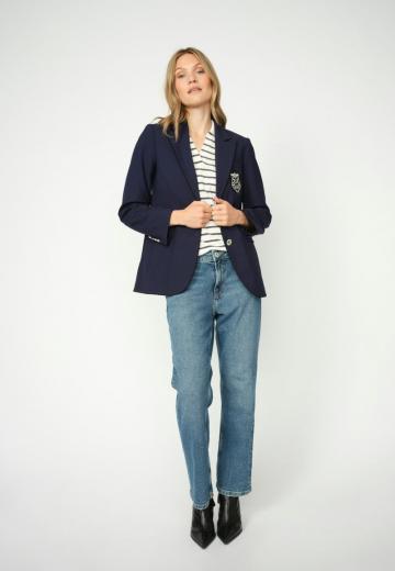 Прямые джинсы