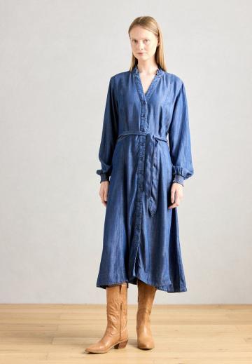 Джинсовое платье