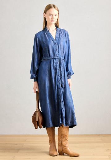 Джинсовое платье